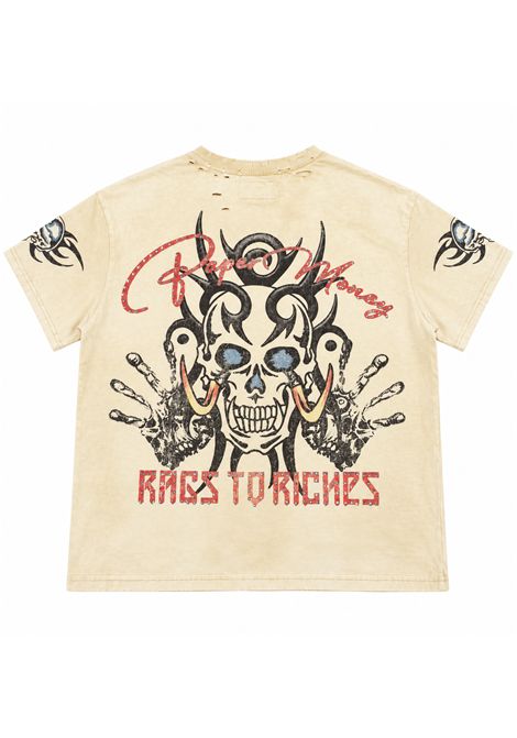 T-shirt con stampa PAPER MONEY | PLAYBACK-TEE-BONEPA
